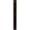 Ekena Millwork Miller Wrought Iron Bracket, (Single center brace), Antiqued Brass 1 1/2"W x 10"D x 12"H BKTM01X10X12SMIABS - alternate 3